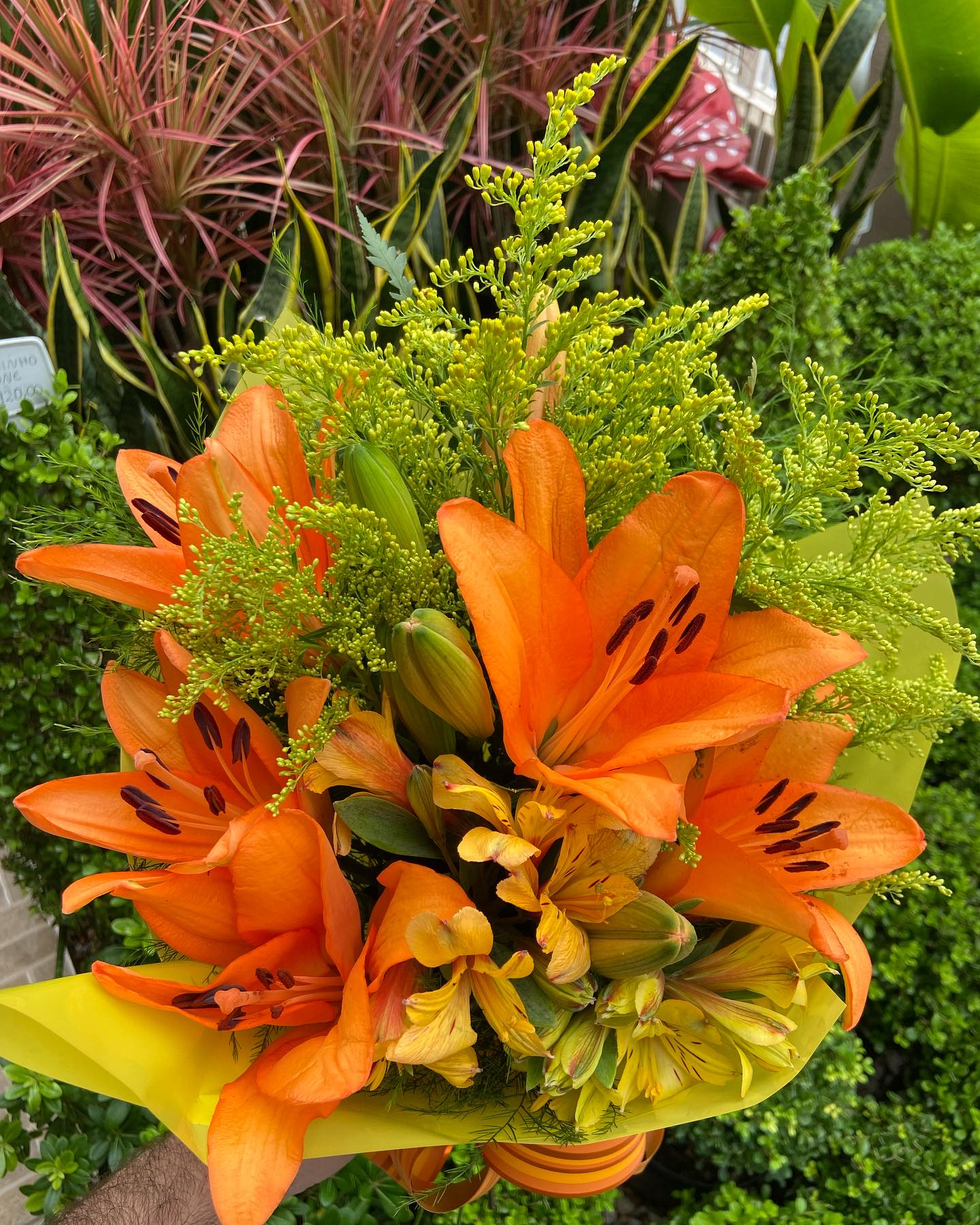 Buquê de lírios laranja — Floricultura MD